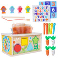 1pcs Fun Interactive Polyester Tissue Box Toy Educational Number