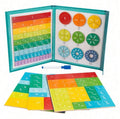 1PC Children Magnetic Fraction Learning Math Toys